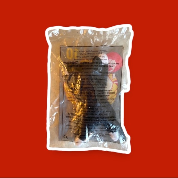 McDonald's Toy Animal #10 Zip Happy Meal Plush Toy - Picture 2 of 2